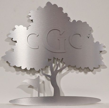 M8182- Aluminum Sign for "CGC"