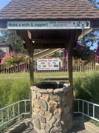 Wishing well at Waldameer Park in Erie, PA