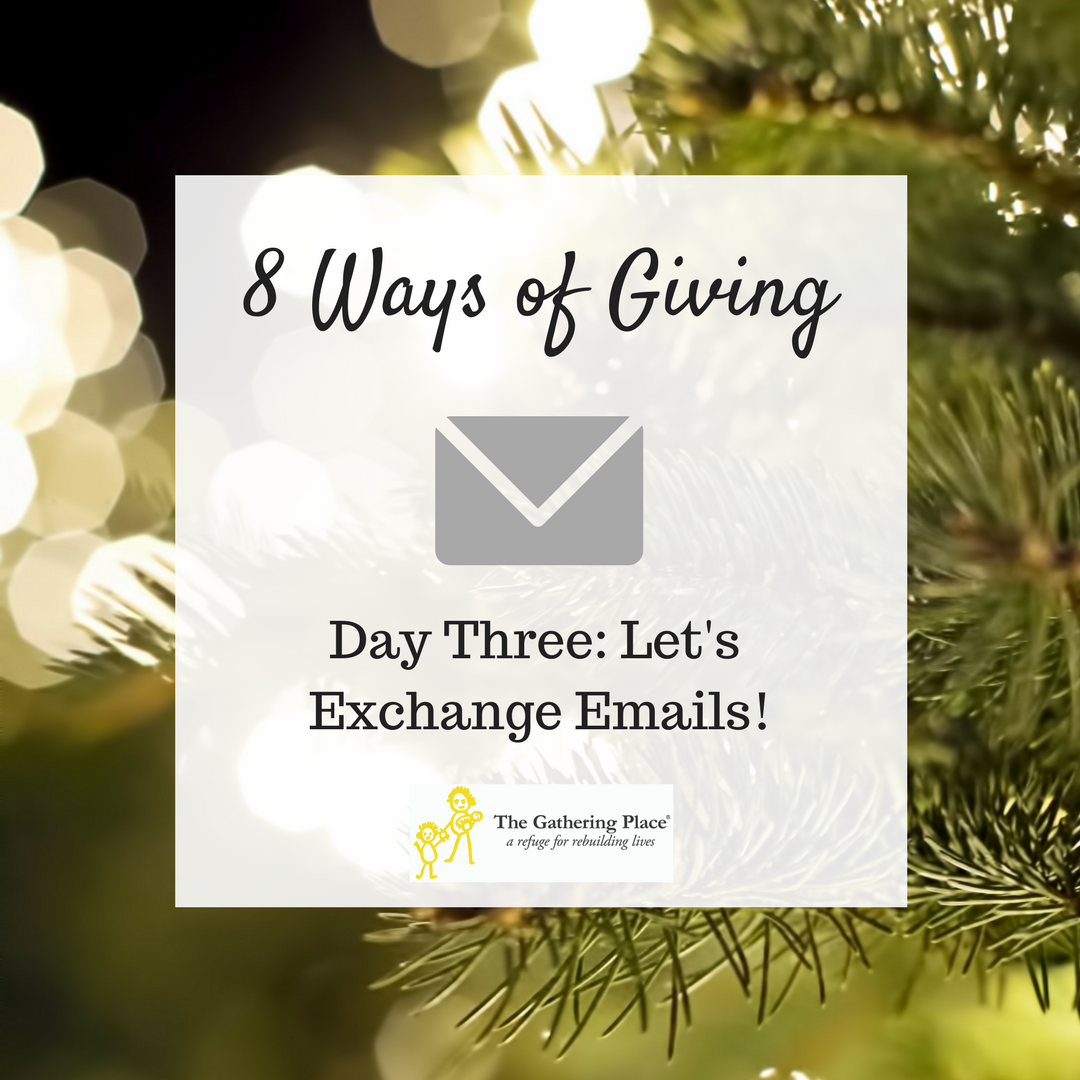 8 Ways of Giving: Day Three