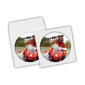 Duplicated DVD in Paper Sleeves