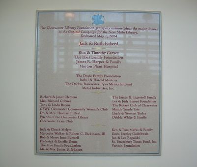 Library Plaque 1