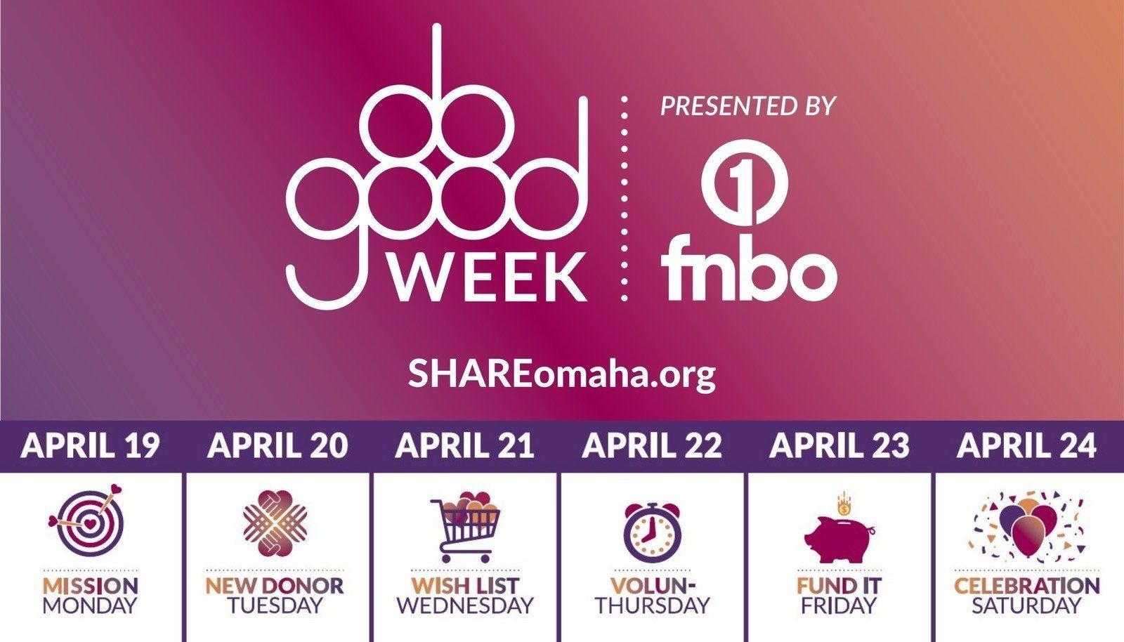 Do Good Week - May 17-19 