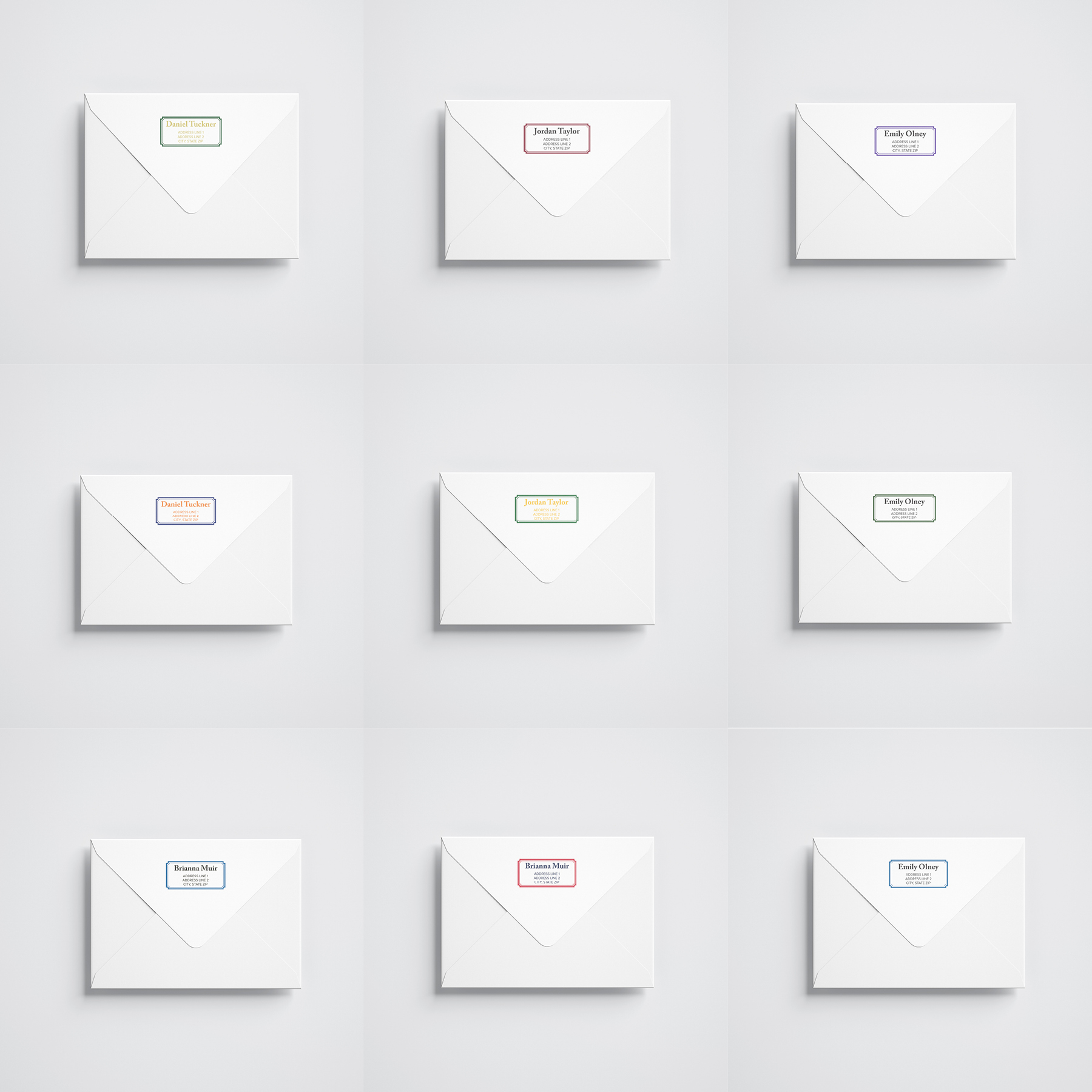 Personalized Graduation Envelopes