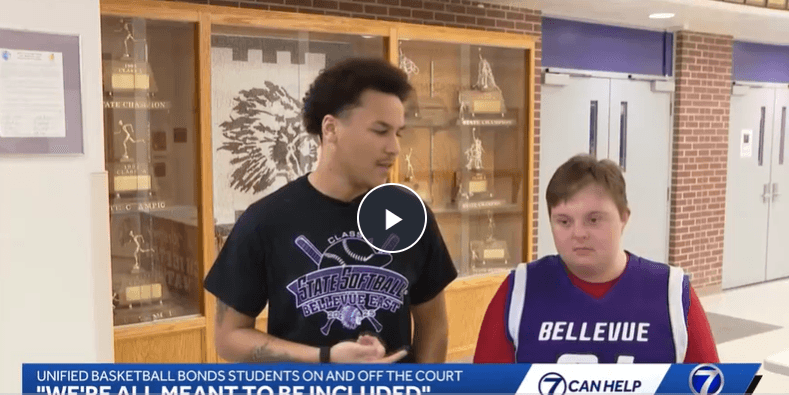 Bellevue East's Unified Basketball Team Bonds Students on and off the Court