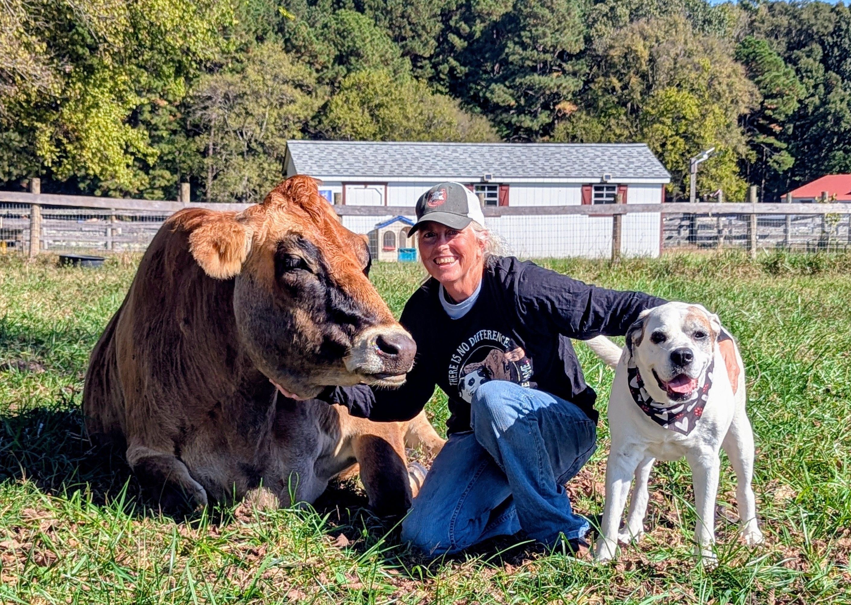 susan klingenberg with bucket