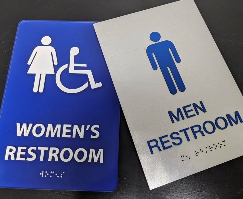 ADA Compliant Restroom Signs - Sign Partners - Sign Company Melbourne FL