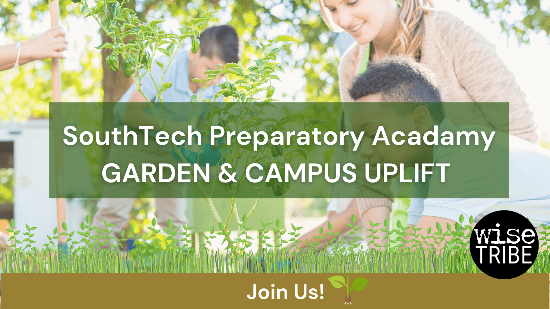 Volunteer with us at SouthTech Preparatory Academy! 