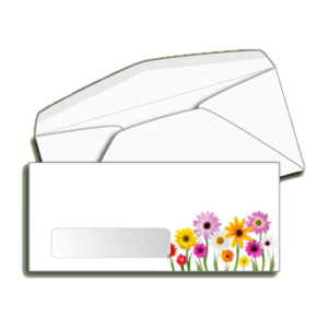 Item G10 - #10 Standard Window Envelope,  Full Color Printing