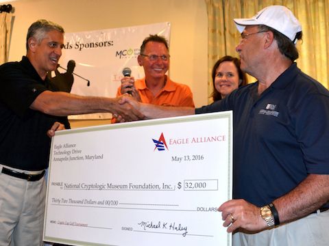 Eagle Alliance check presentation to NCMF