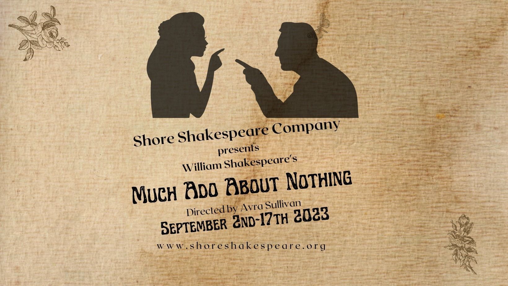 Shore Shakespeare: Much Ado About Nothing: September 2 & 3