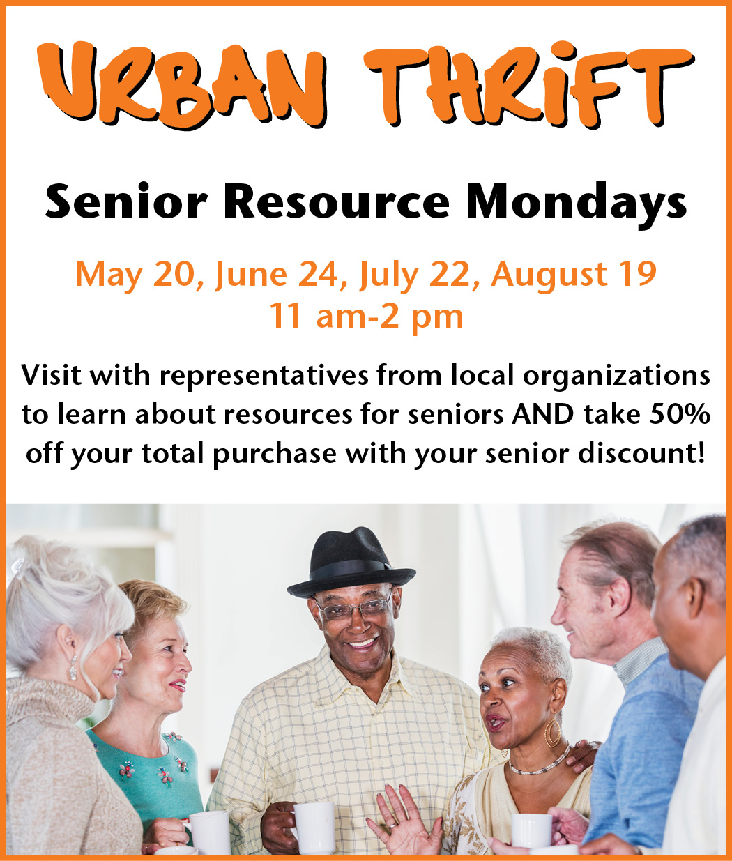Urban Thrift – Senior Resource Monday
