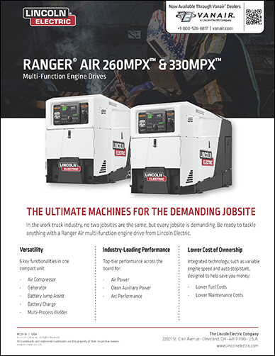 Ranger Air MPX 260+330 Spec Sheet