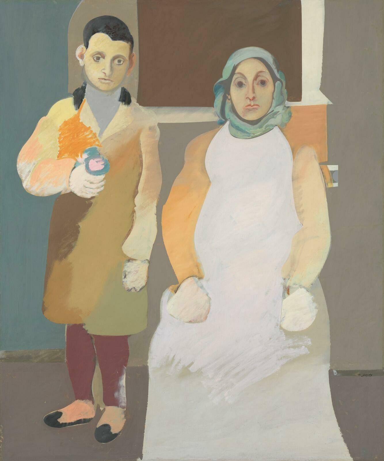 Gorky and his Mother