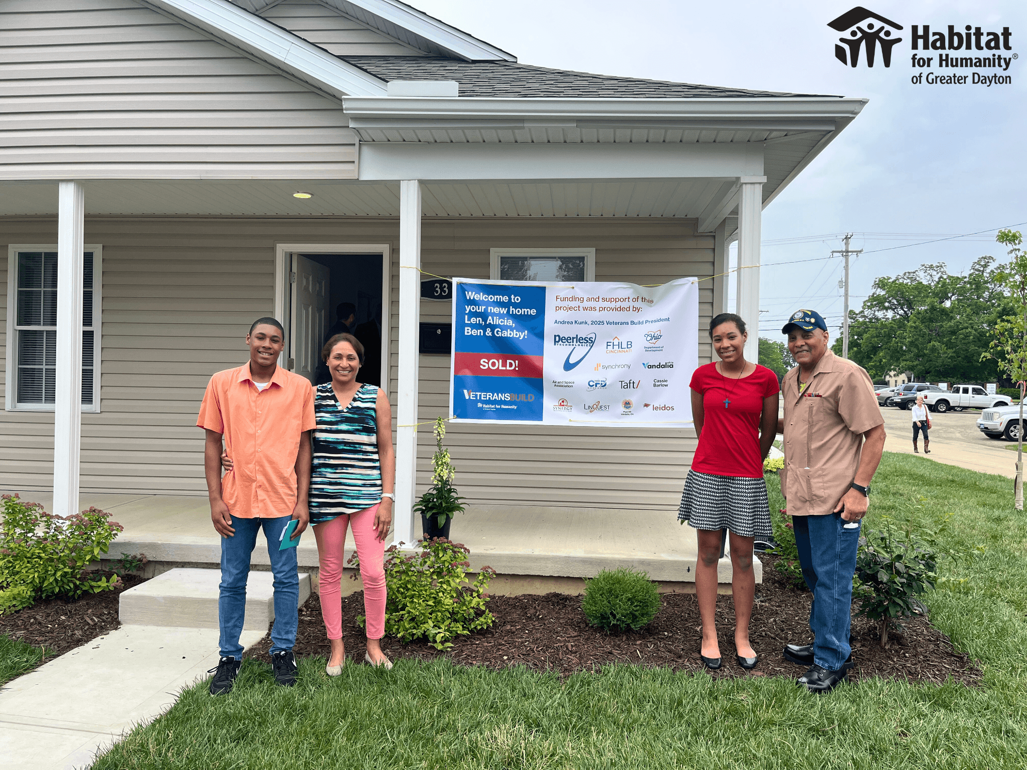 Navy Vet’s Long Journey "Home" Ends with Habitat Home in Vandalia