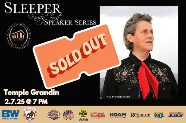 Temple Grandin Event Sold Out!