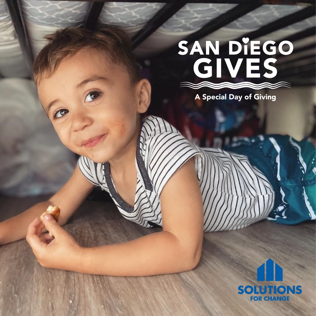 Solutions for Change joins first annual San Diego Gives!