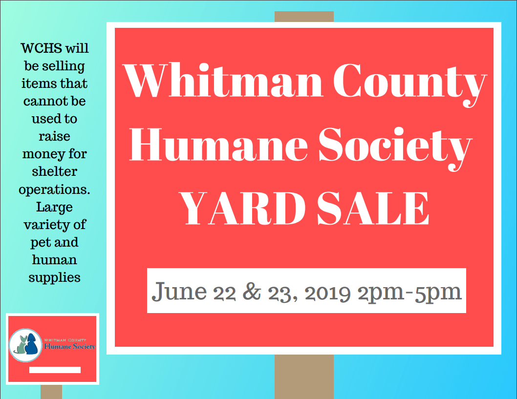 WCHS Yard Sale This Weekend