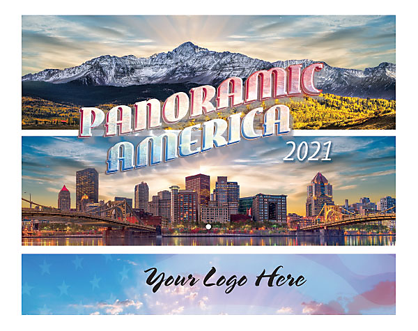 PANORAMIC AMERICA 13-MONTH CALENDAR