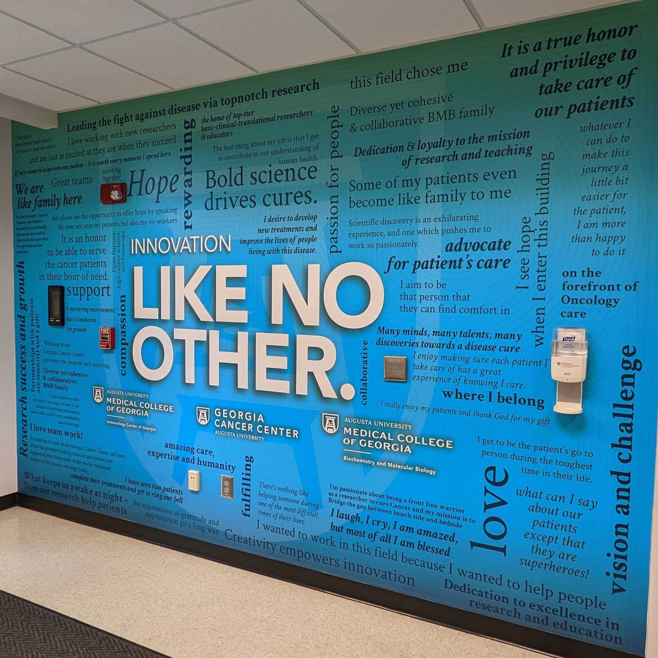 Wall Mural at Augusta University |  Augusta, GA