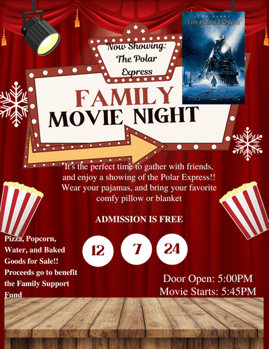 Join Us For Our Second Ever Family Movie Night!