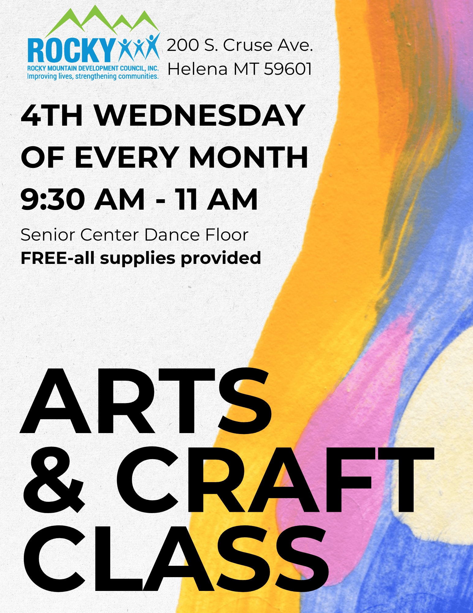 New Class! Arts & Craft Class