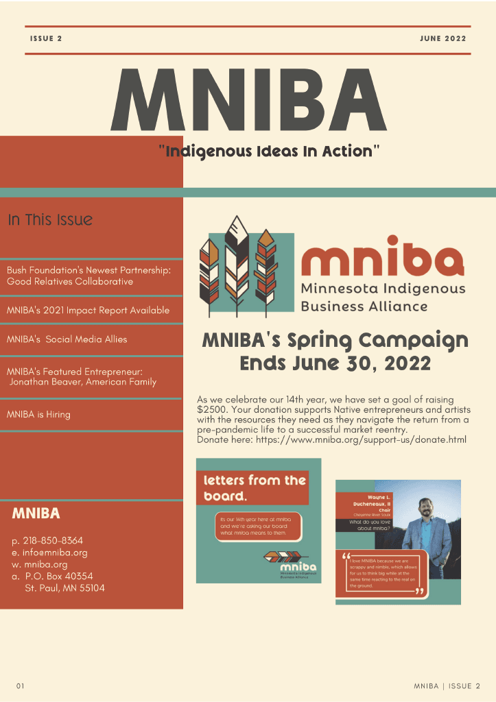 MNIBA's Newsletter Vol. 2