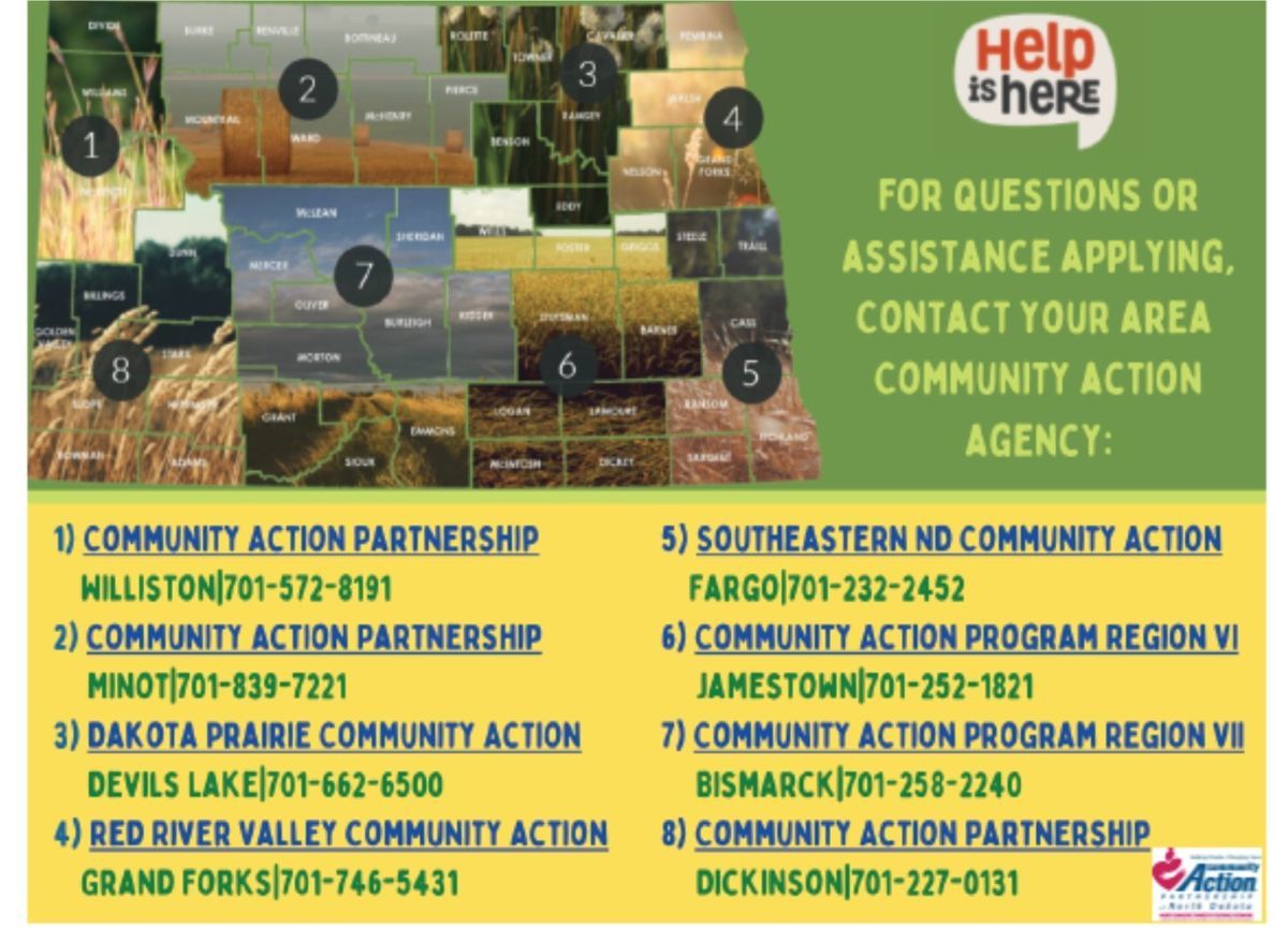 Community Action Partnership Of North Dakota WHAT WE DO Statewide Community Action Partnership Of North Dakota WHAT WE DO Statewide