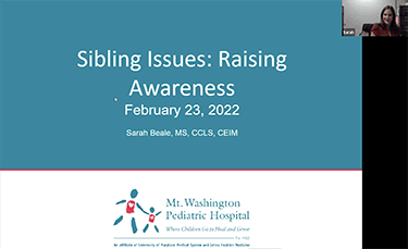 Sibling Issues: Raising Awareness