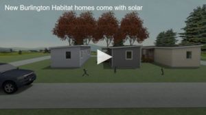 New Burlington Habitat Homes Come with Solar