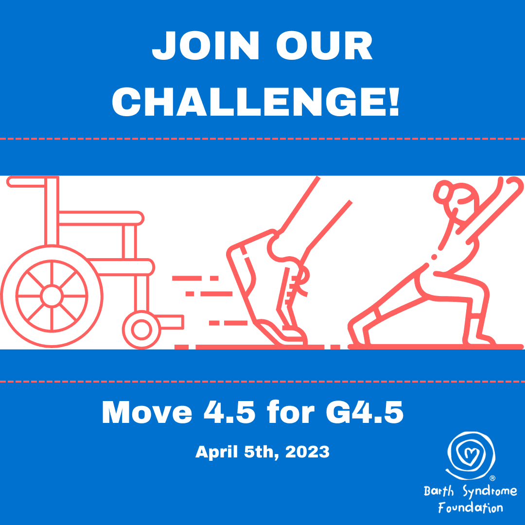 Challenge yourself to move 4.5 for G4.5