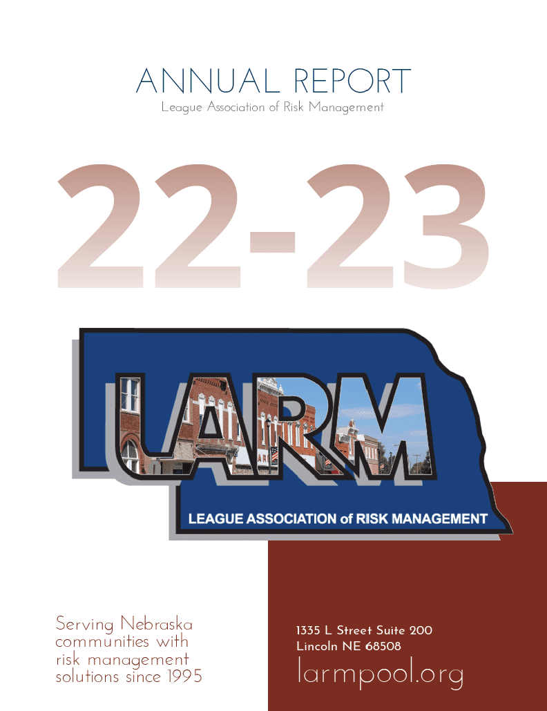 Did you receive the 2022-2023 LARM Annual Report?