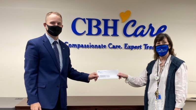 Spencer Savings Bank Supports Mental Health Initiatives, Donates $7,500 To CBH Care