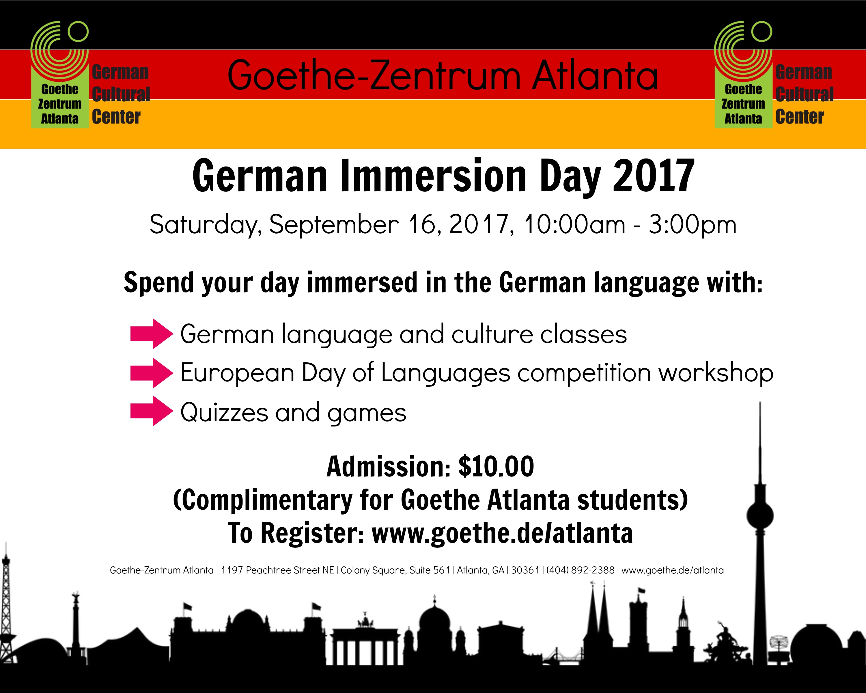 German Immersion Day 2017