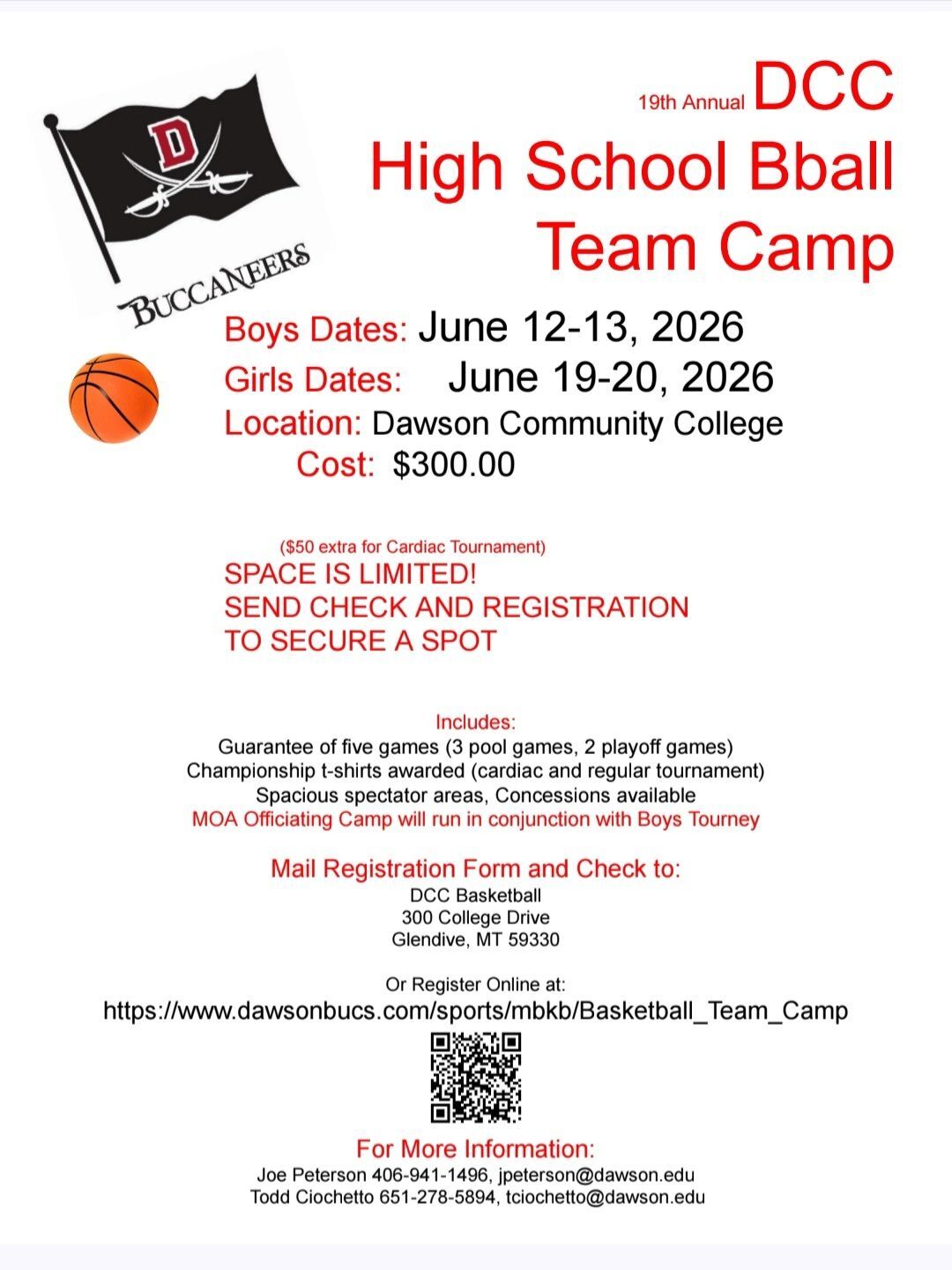 19th Annual HS Basketball Team Camp - Boys