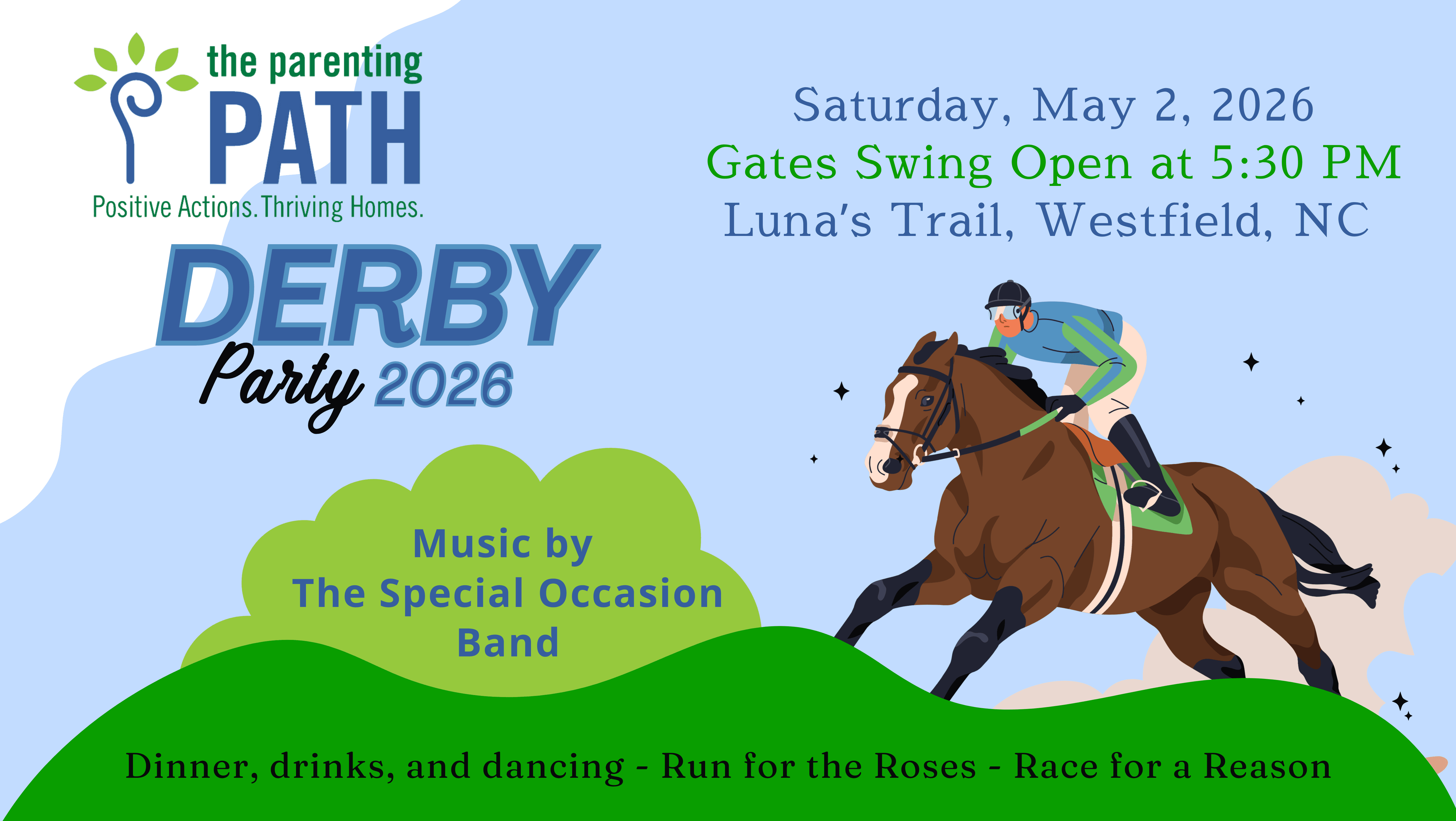 Stokes Spring Masquerade 2025 Invitation