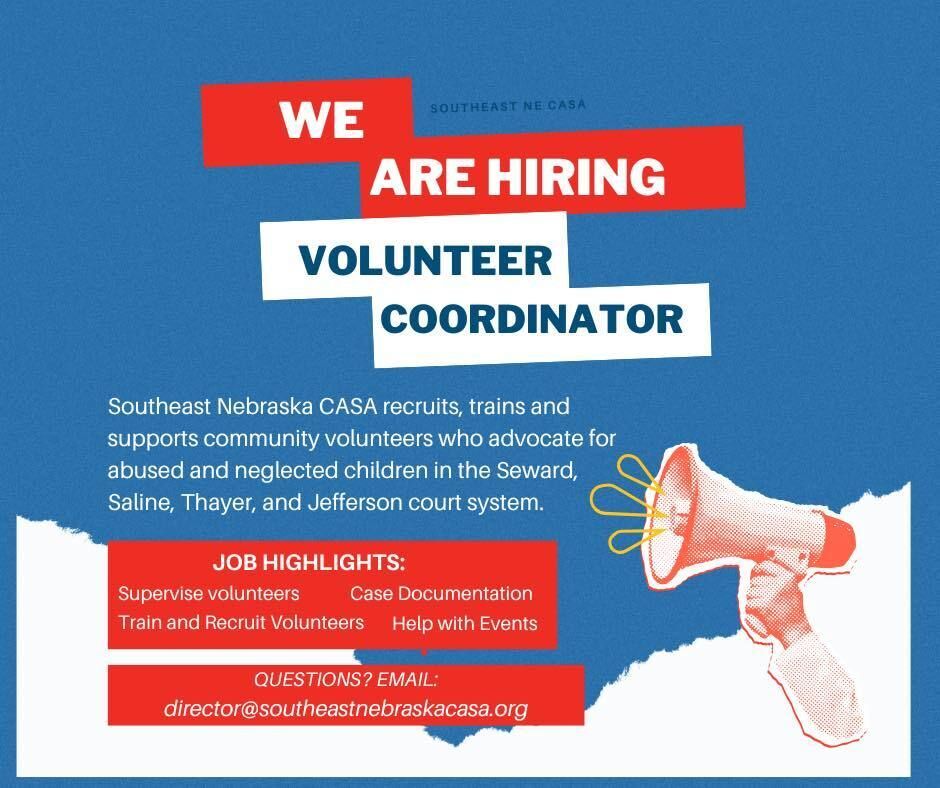 Southeast Nebraska CASA Volunteer Coordinator