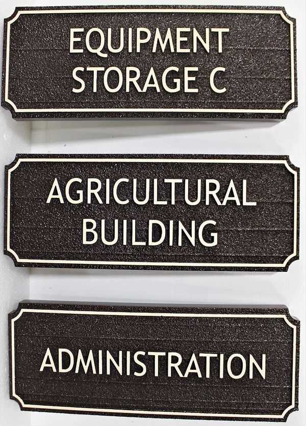 Wood Signs and Plaques for colleges and schools