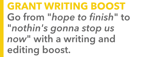GRANT WRITING BOOST