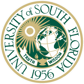 Y34396 - Carved 2.5-D HDU (Flat Relief and Engraved)  Wall Plaque of the Seal of the University of South Florida   