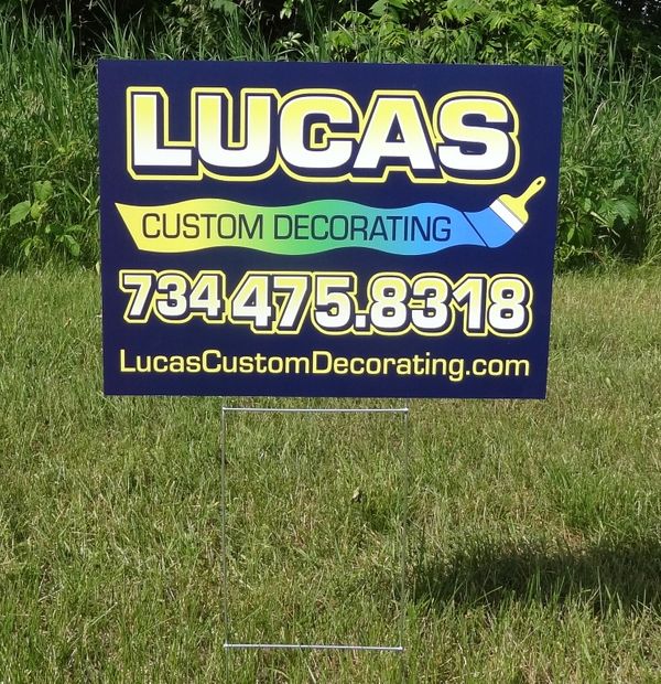 Corrugated Plastic Yard Signs