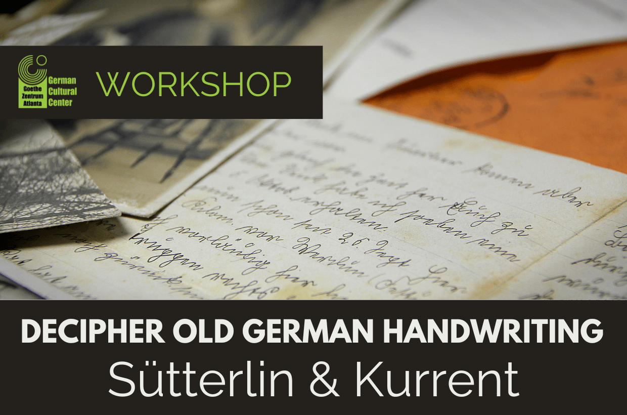 Learn to read old German handwriting -