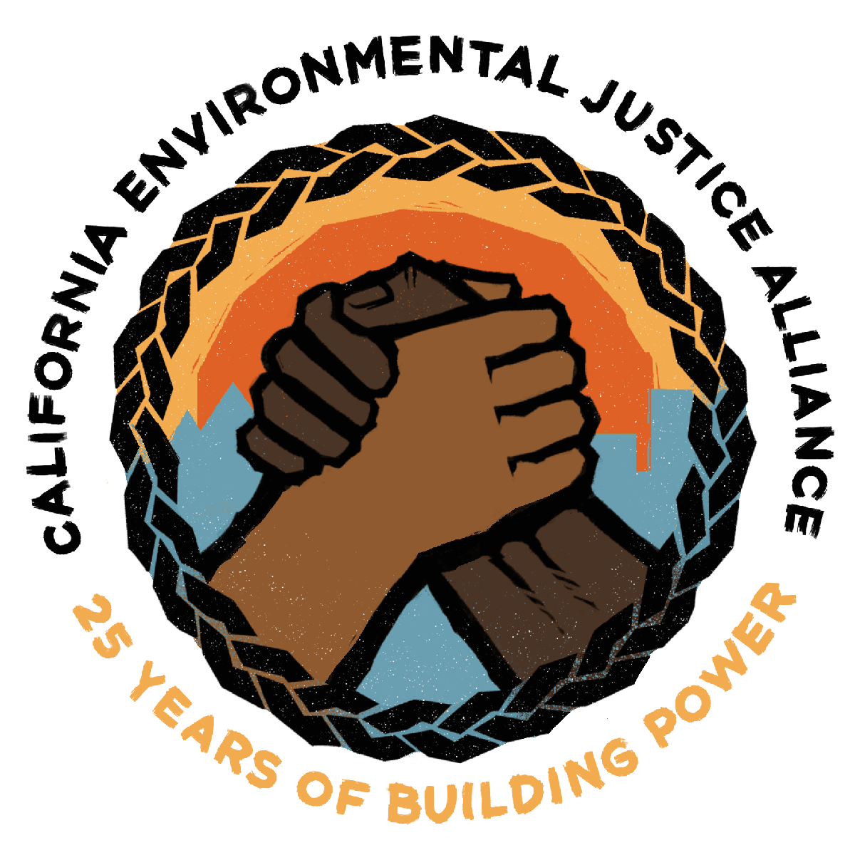 CEJA's 25th Anniversary Logo