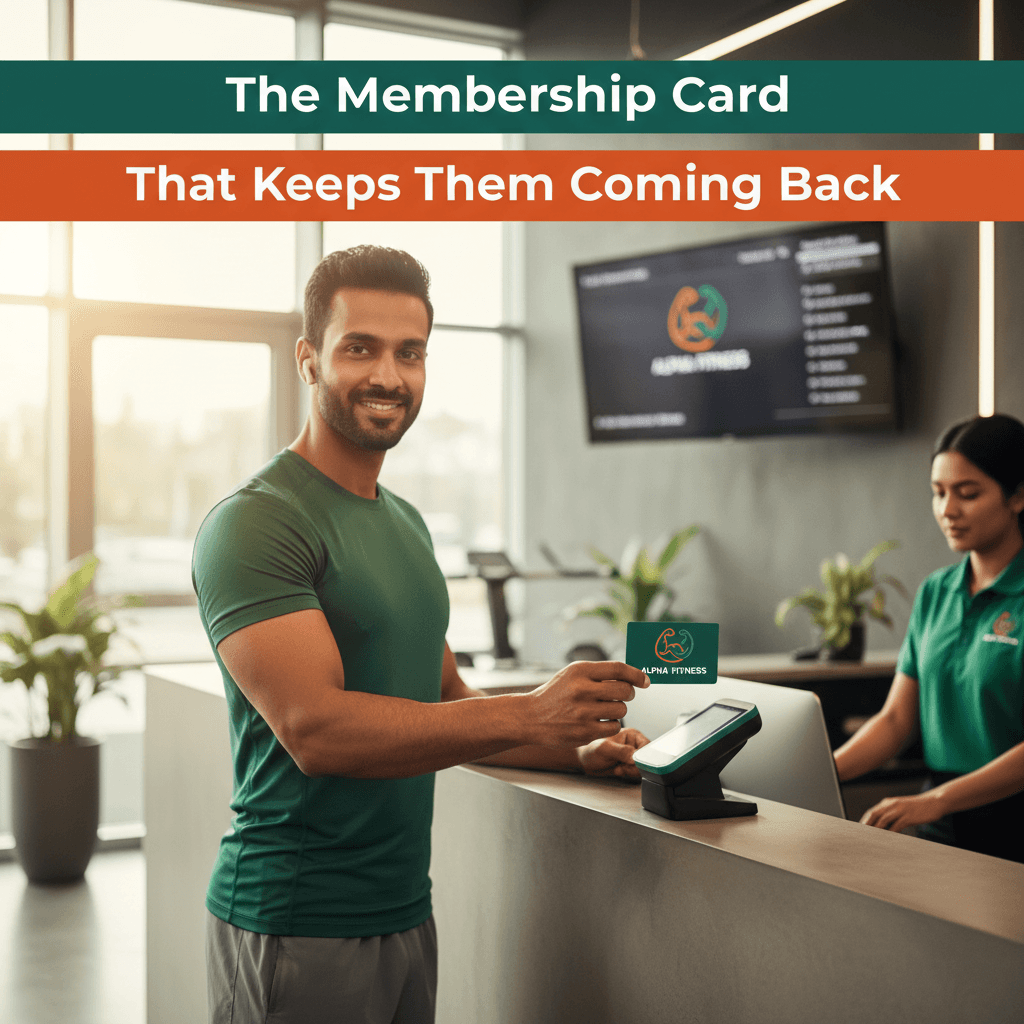 Custom Gym Membership Cards That Build Brand Loyalty