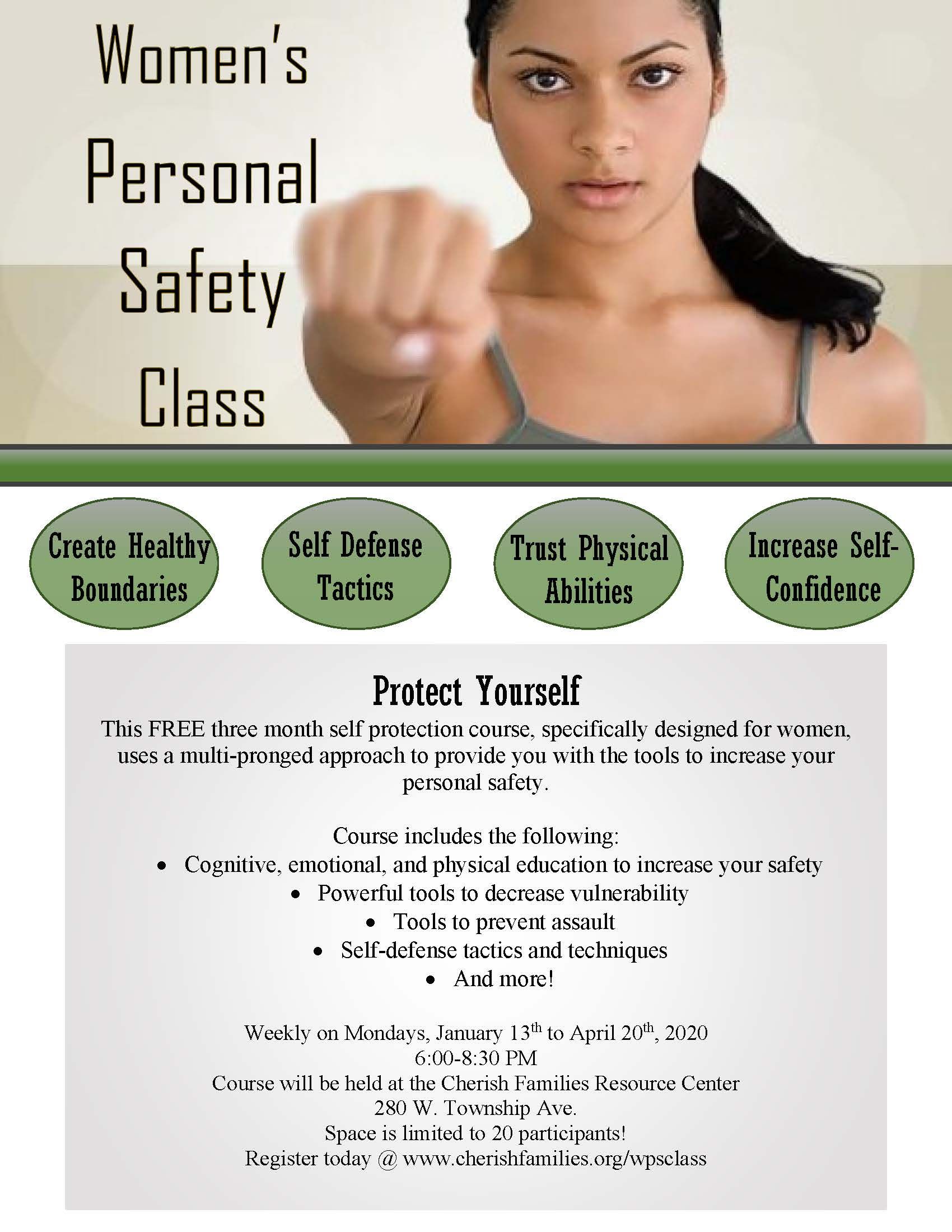 Women's Personal Safety Class in Hildale, Utah and Colorado City, AZ