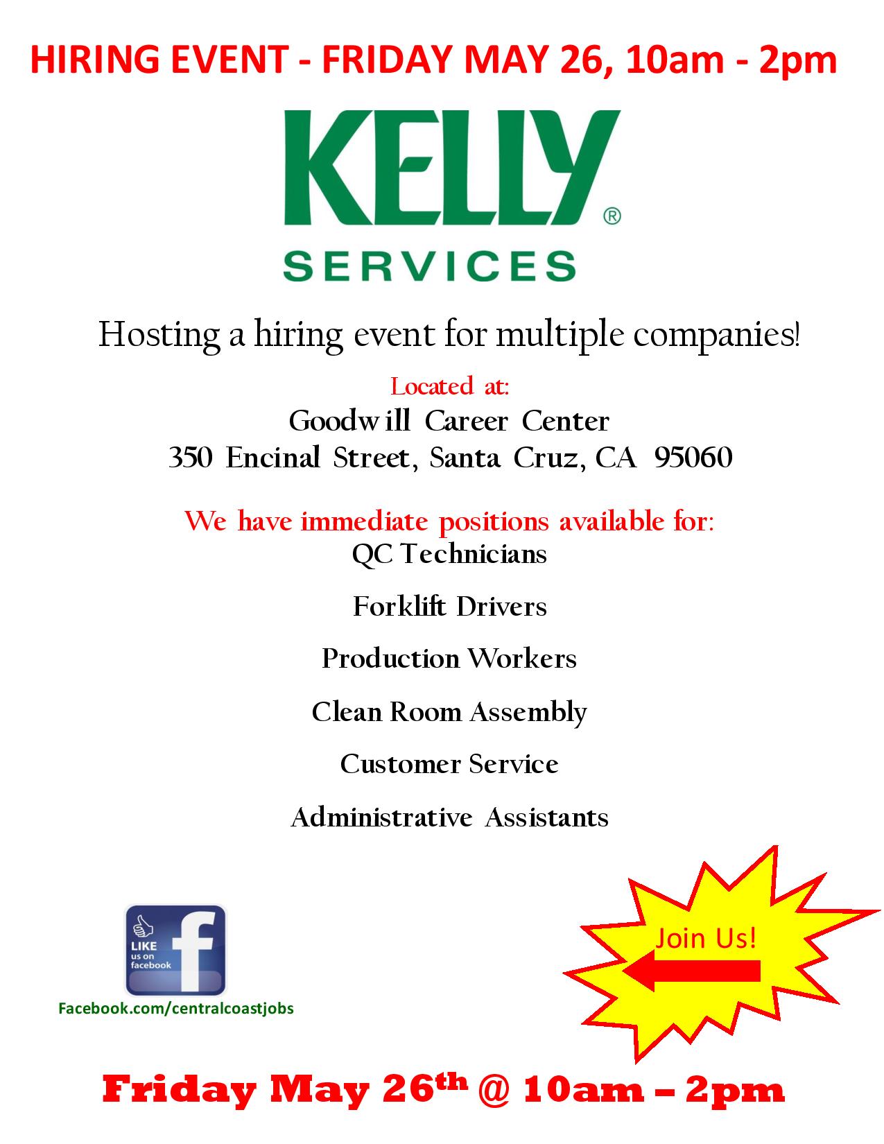 Job Fair Friday May 26th