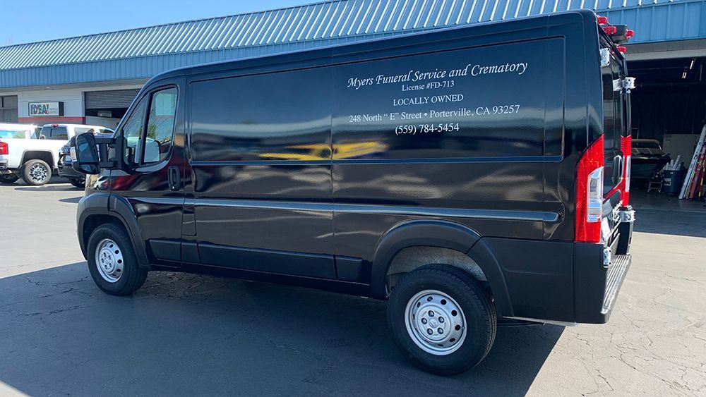 Van Wrap — Myers Funeral Service