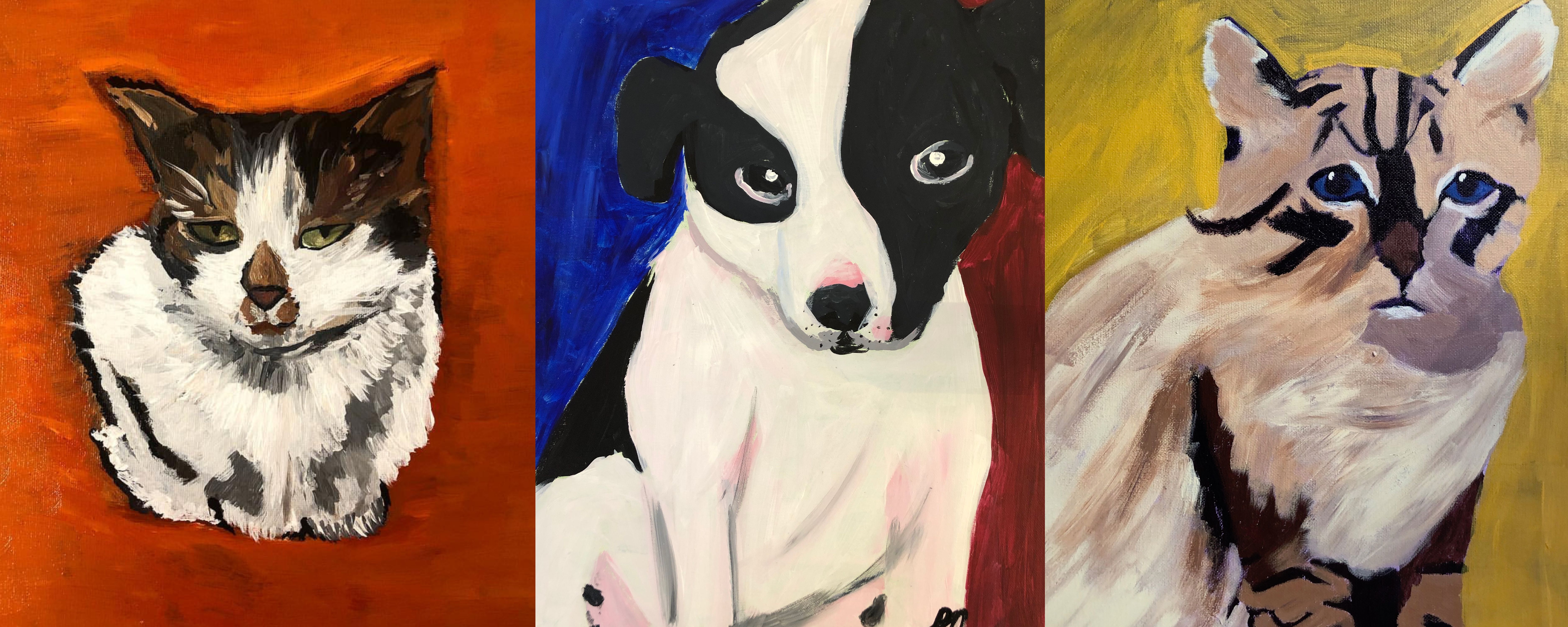 Holiday Class: Pet Portrait Painting
