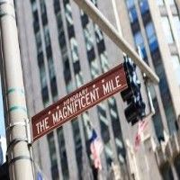 Magnificent Mile Street Sign