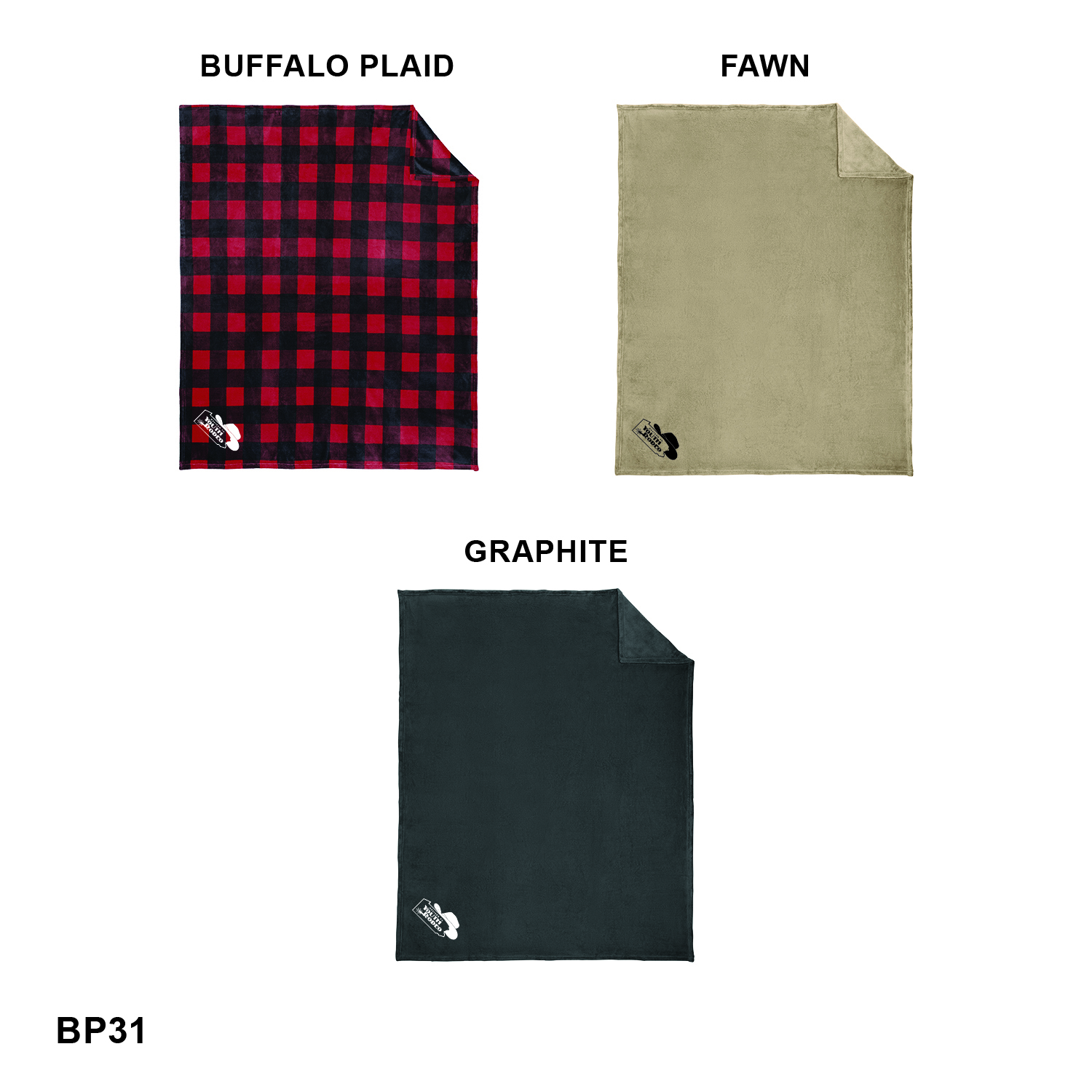 WPYRA LOGO - Port Authority® Ultra Plush Blanket