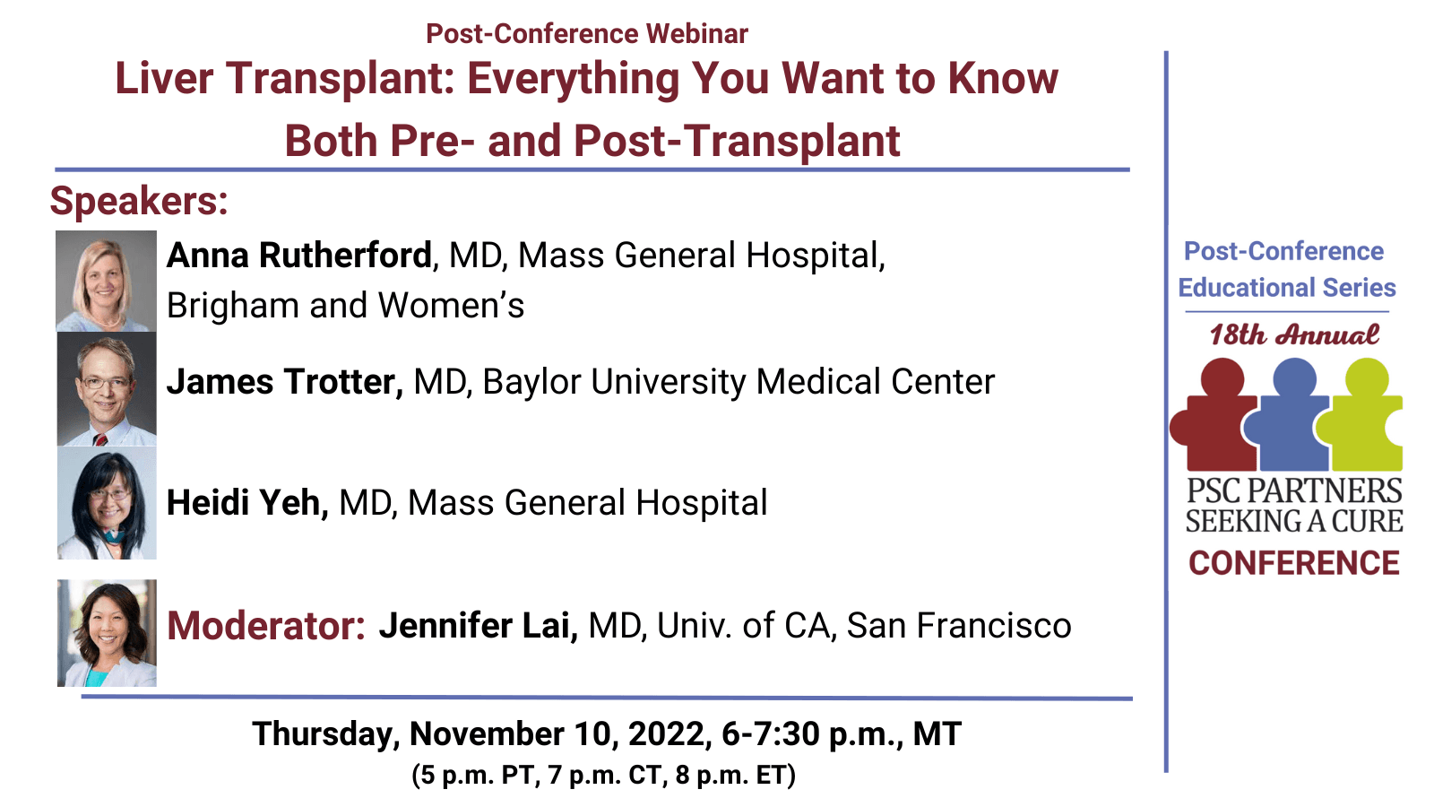 Post-Conference Webinar: Liver Transplantation